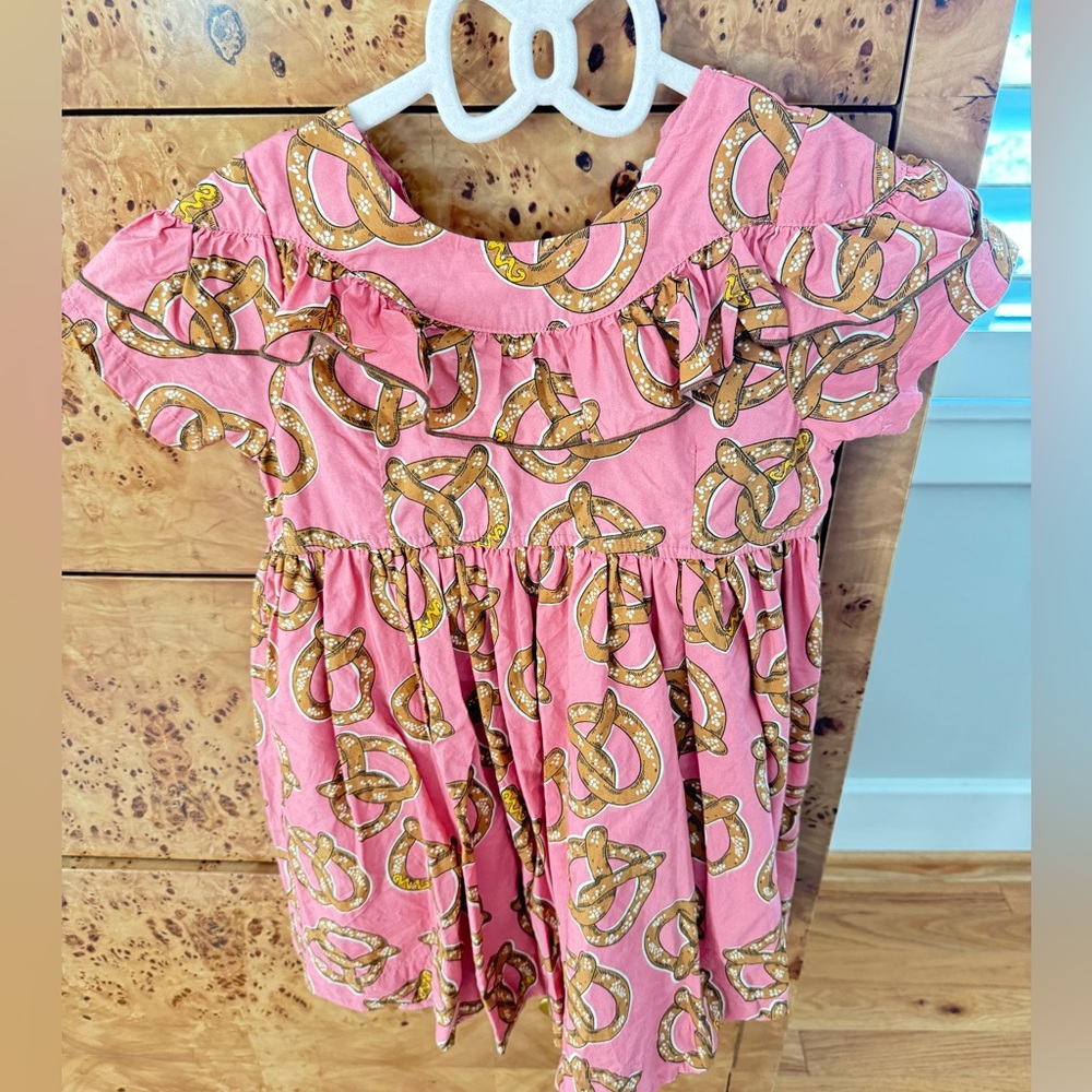 Pink Chicken Pretzel Dress Size 4